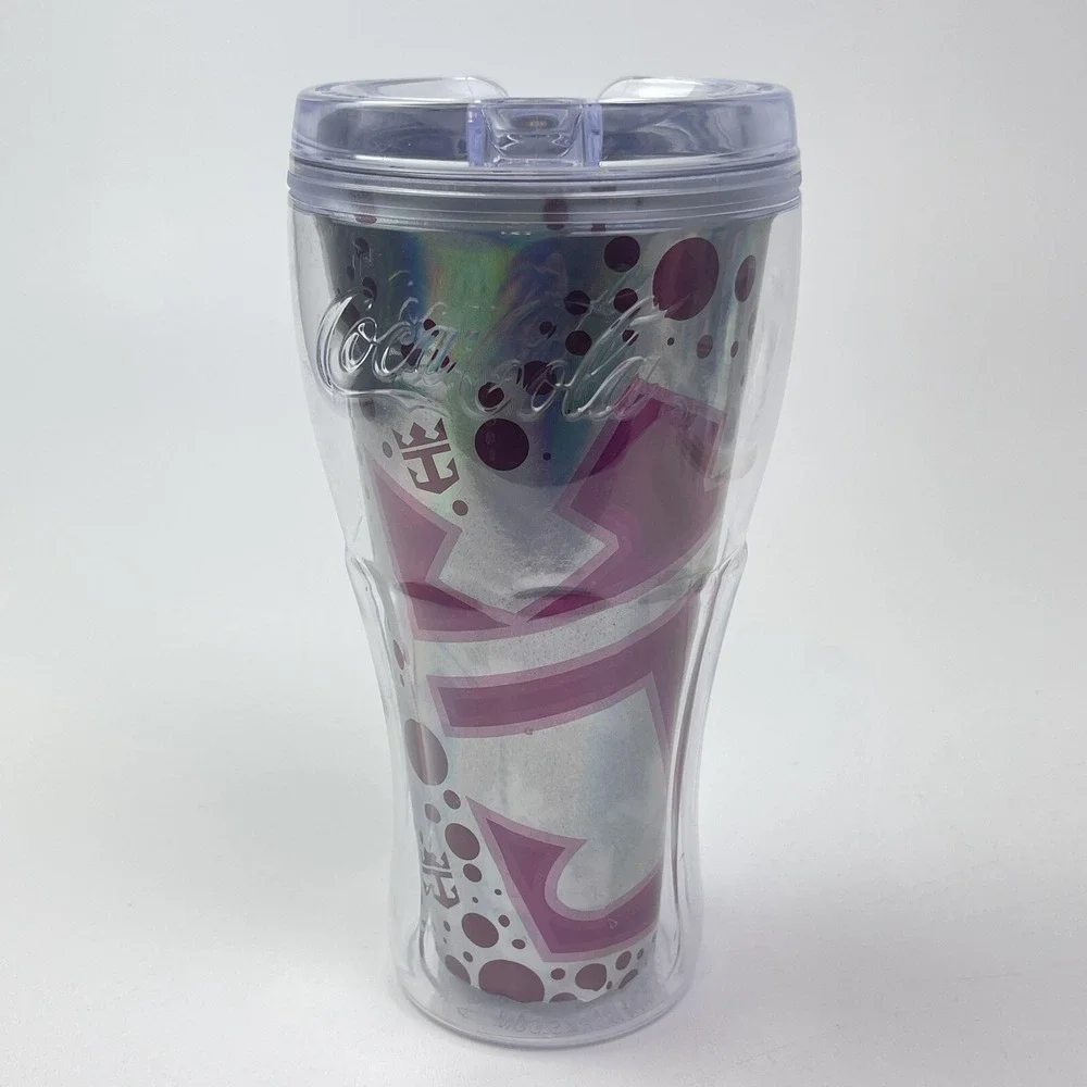 Royal Caribbean Cruise Line Coca Cola Cup Travel Tumbler with Lid 2017